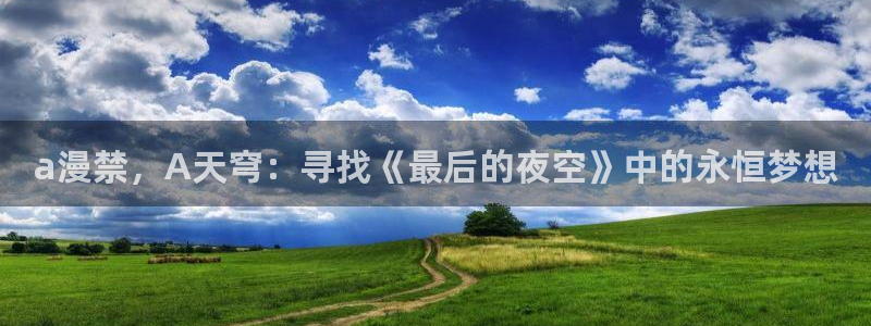 动漫之家下载：a漫禁，A天穹：寻找《最后的夜空》中的永恒梦想