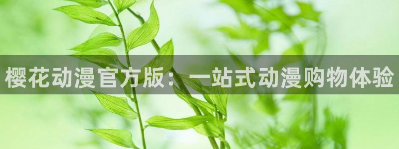 age专注动漫的门户网站：樱花动漫官方版：一站式动漫购物体验