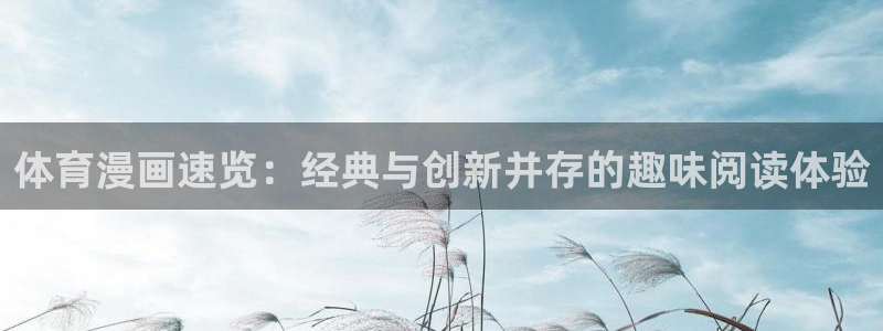 下载动漫之家：体育漫画速览：经典与创新并存的趣味阅读体验